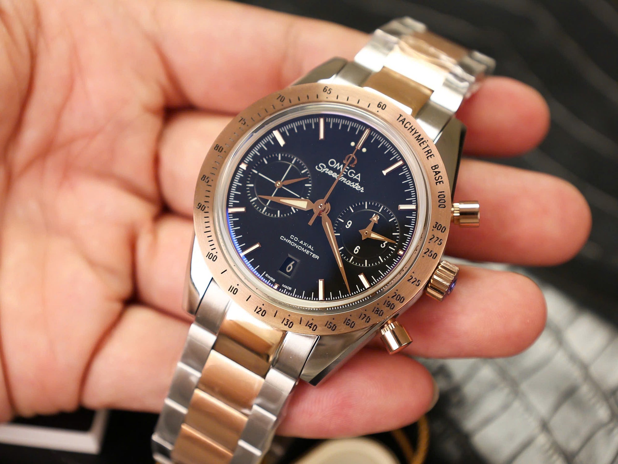 Omega Speedmaster Demi Rose Gold