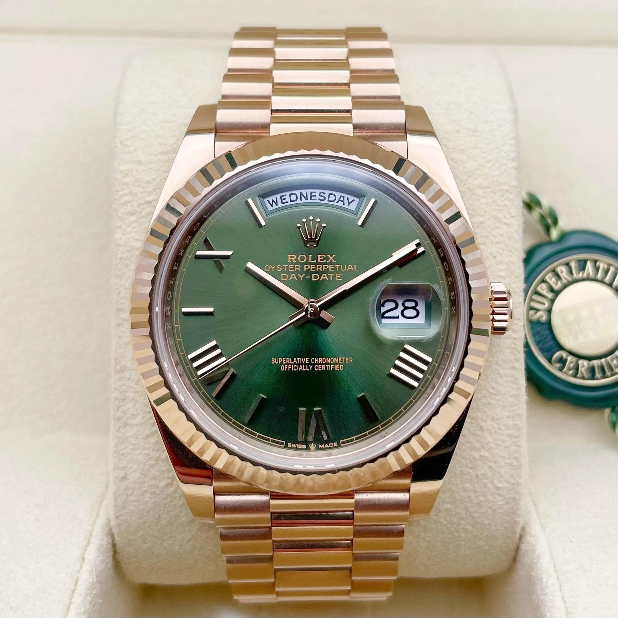 Rolex Day-Date or jaune