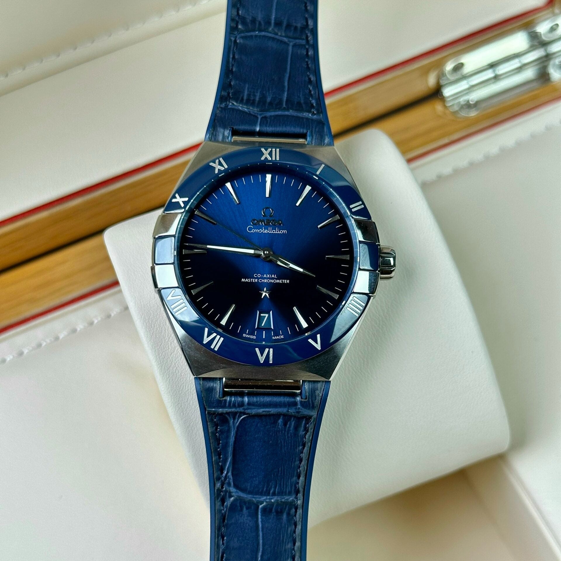 Omga Constellation Blue Dial