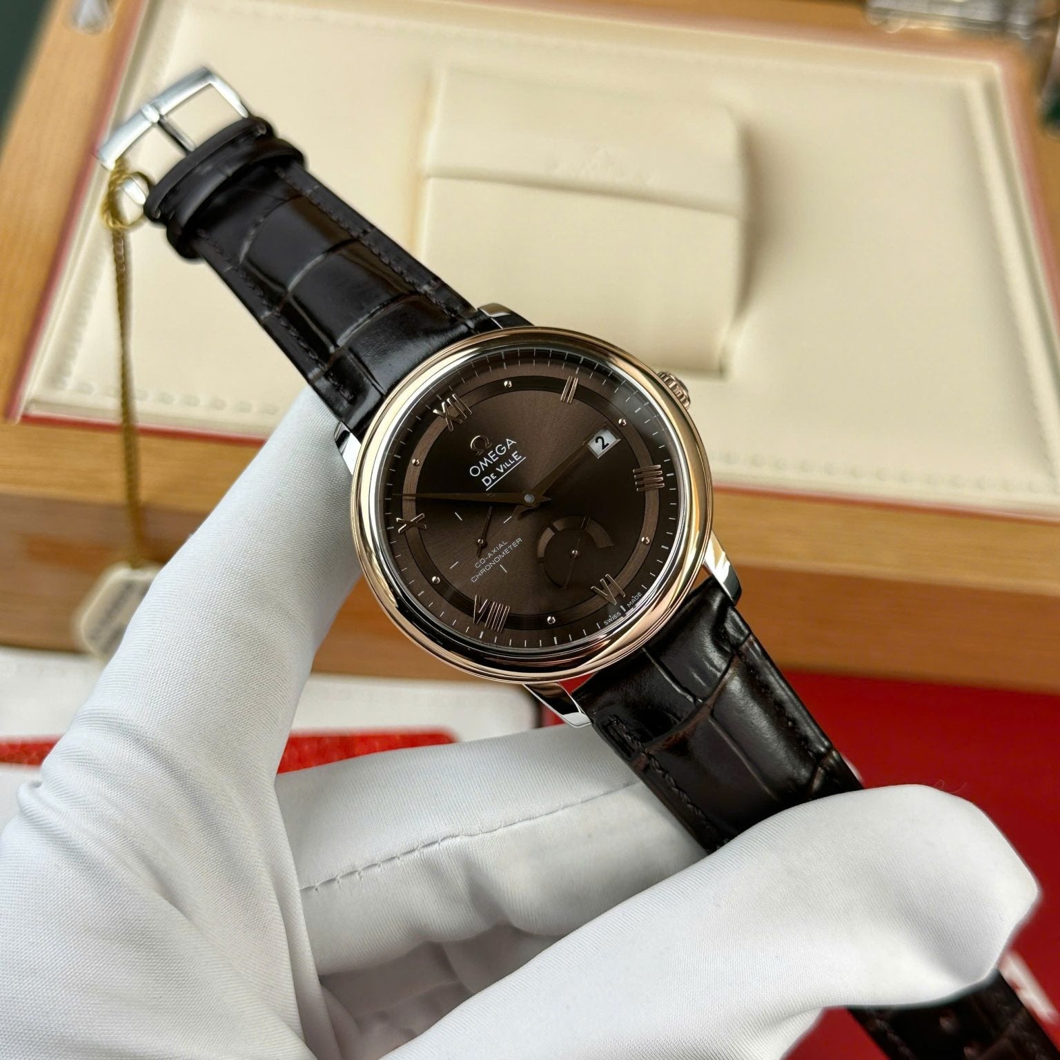 Omega De Ville Rose Gold