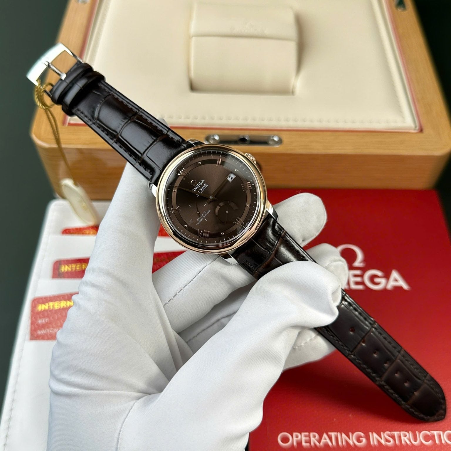 Omega De Ville Rose Gold