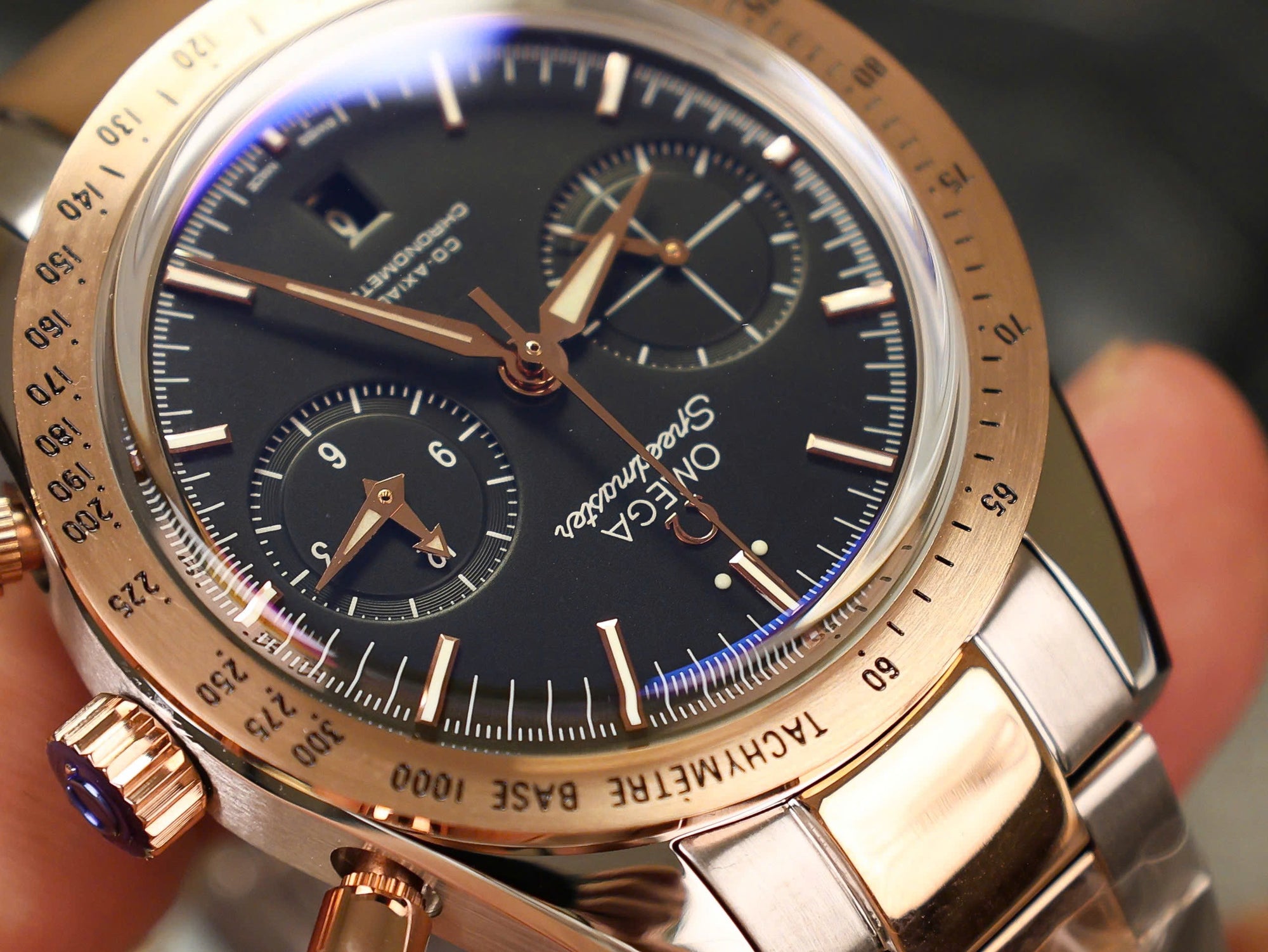 Omega Speedmaster  Demi Rose Gold