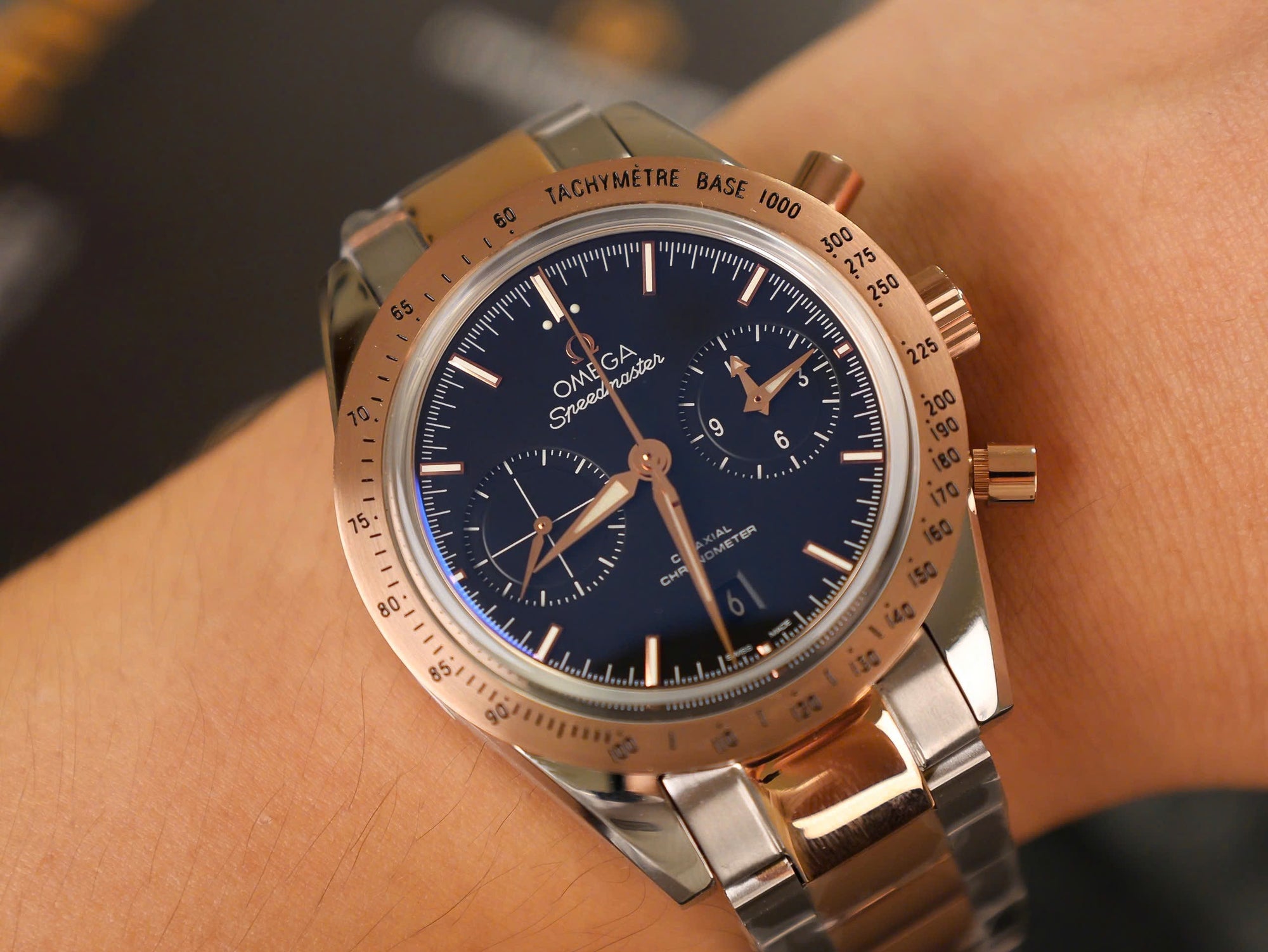 Omega Speedmaster  Demi Rose Gold