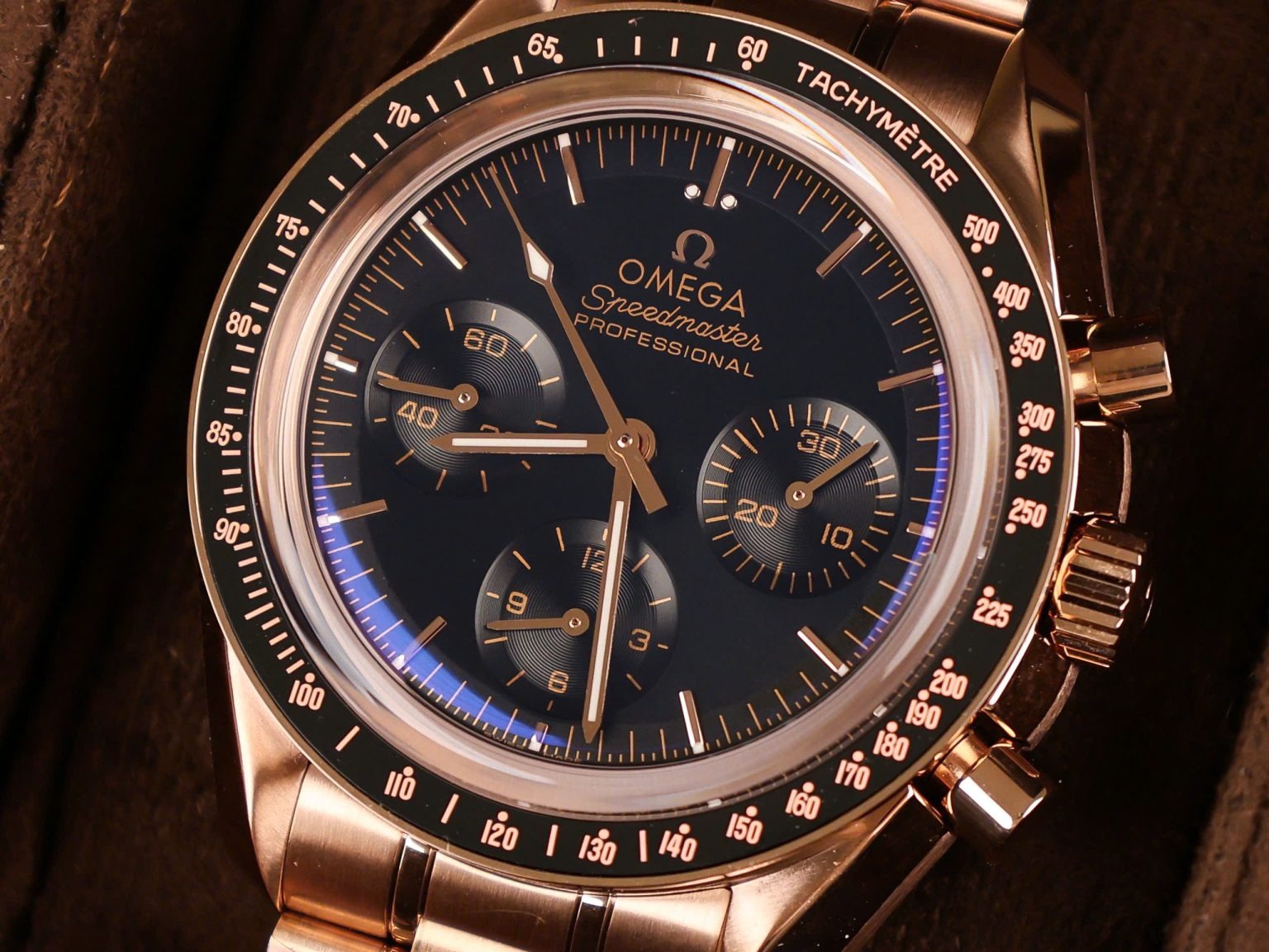 Omega Speedmaster Moonwatch Rose Gold