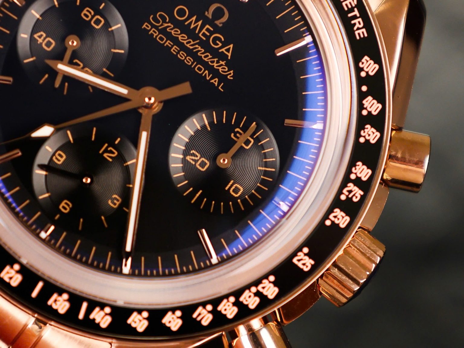 Omega Speedmaster Moonwatch Rose Gold