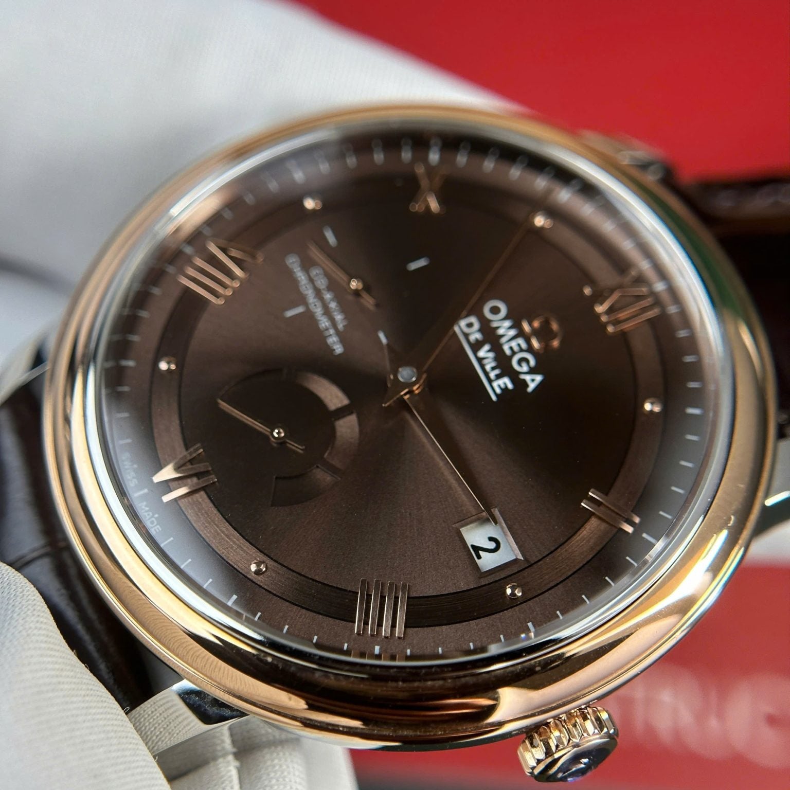 Omega De Ville Rose Gold