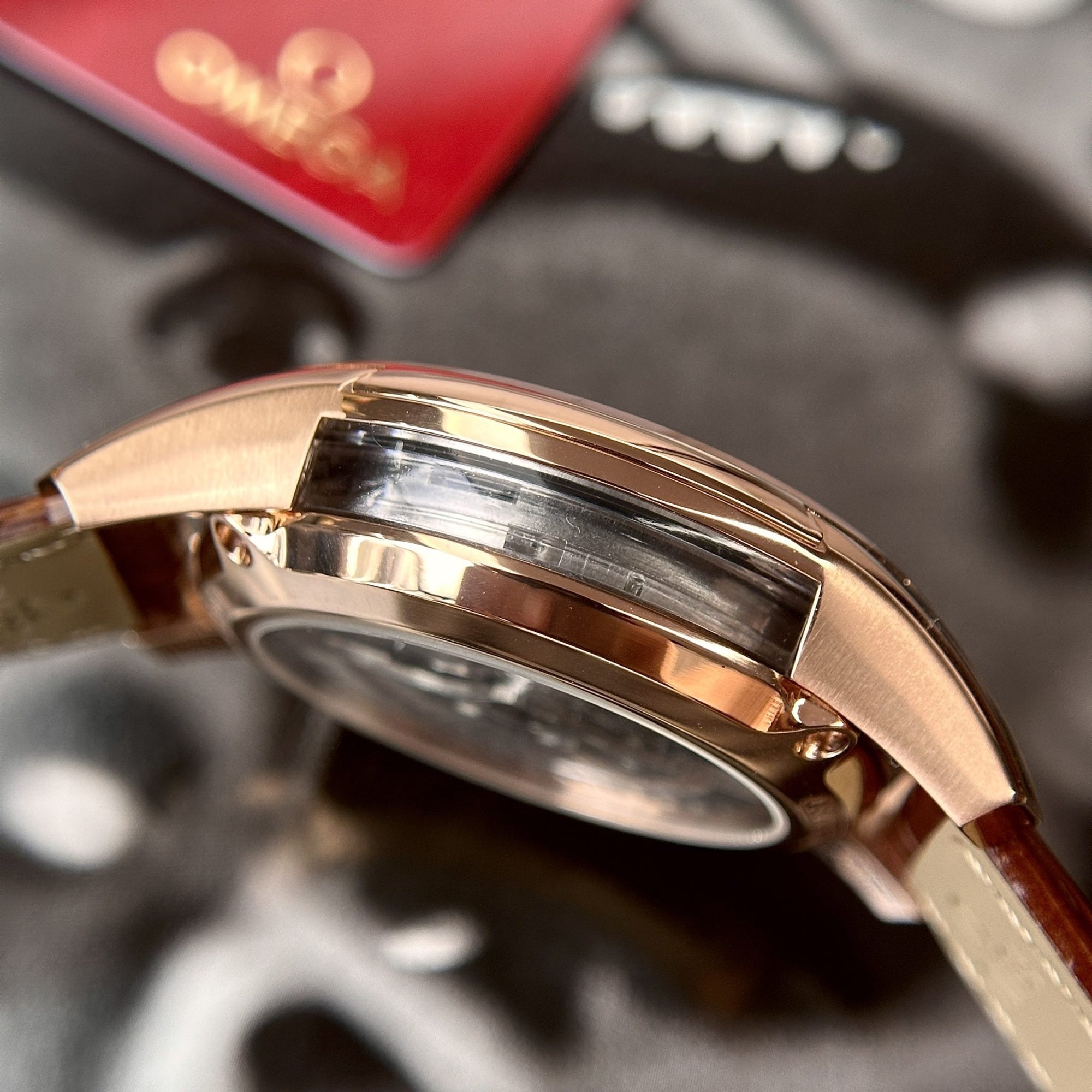 Omega De Ville Hour Vision Co-Axial Chocolate Dial