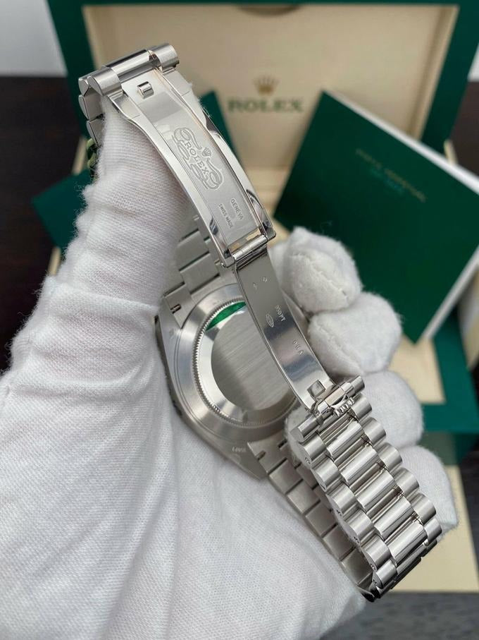 ROLEX DAY-DATE ICE BLUE ARABIC DIAL