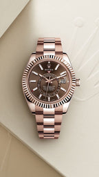 Rolex Sky-Dweller Or Rose – Cadran Marron