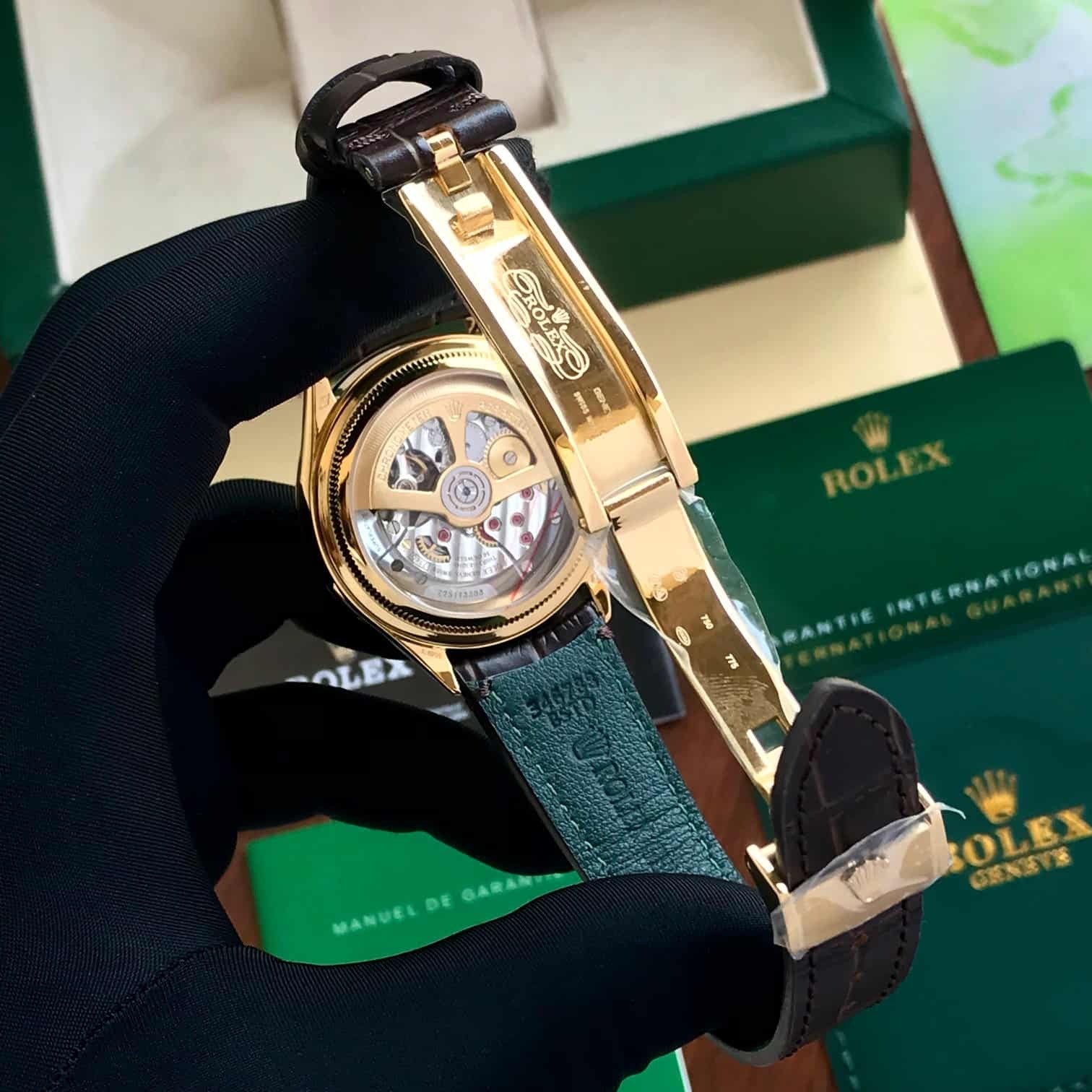 Rolex Perpetual 1908 – Or Jaune Cadran Blanc