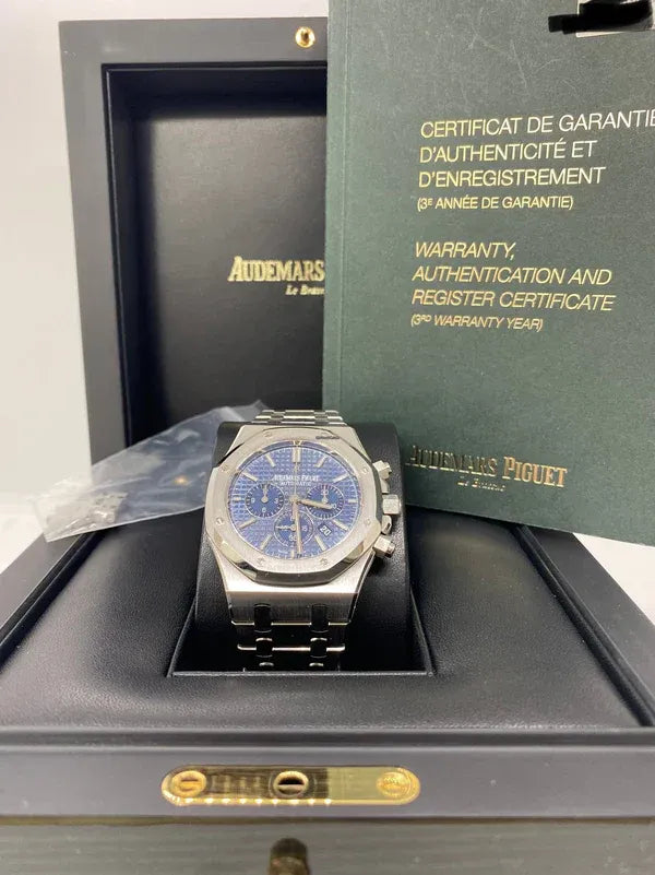 Audemars Piguet Royal Oak Chronographe Automatique – Cadran Bleu
