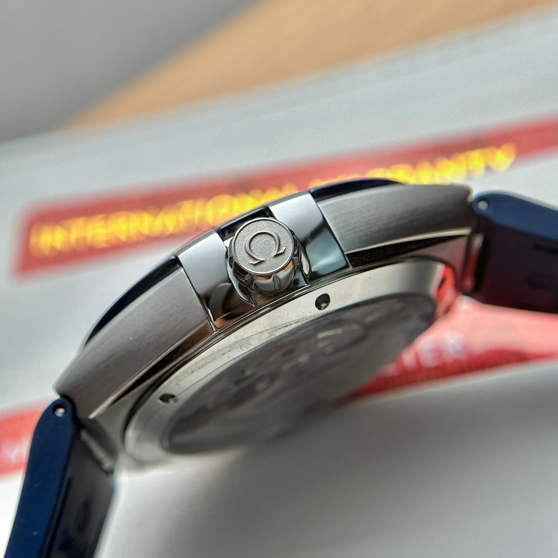 Omga Constellation Blue Dial