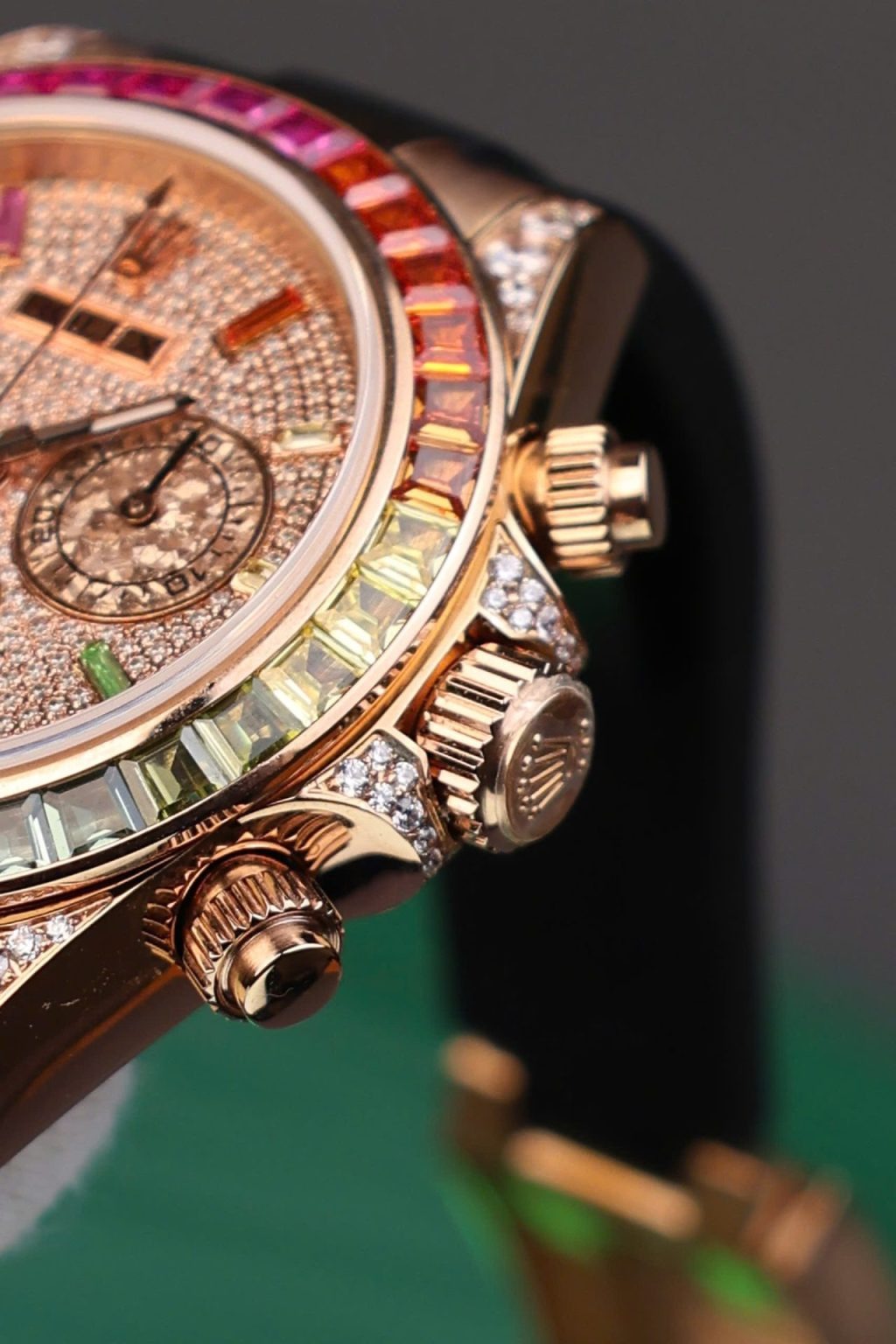 Rolex Daytona Rainbow Rubber Strap