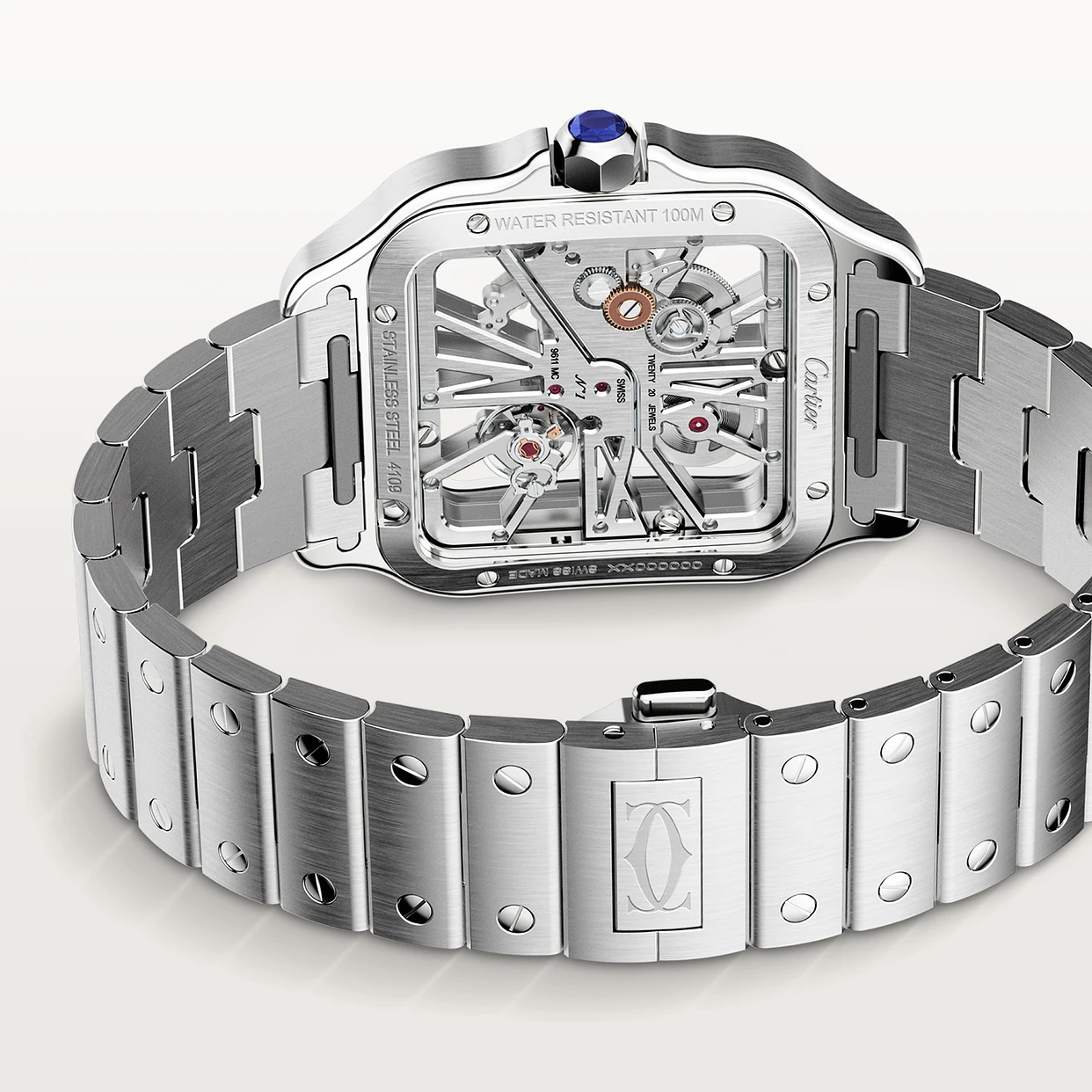 Santos de Cartier squelette